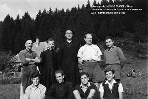 COLO JEUNE FRANCE 1954 communaute et maitrise